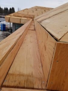 Silverback Torch On Systems Ltd. performing commercial flat roof insulation installation during preparation phase