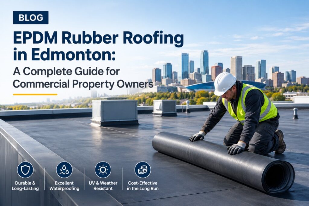 Rubber Roofing in Edmonton: A Complete Guide for Commercial Property Owners